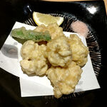 神田のまぐろトラエモン - 白子天婦羅　880円