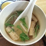 中国料理 御舟 - スープはあっさり