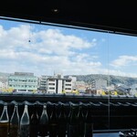 ステーキ・鉄板焼 みくら - 目の前はいい景色！