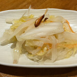 回頭 - 白菜の漬物(¥380)