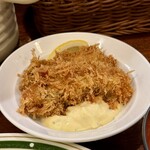 かつれつ四谷たけだ - カキフライ✨