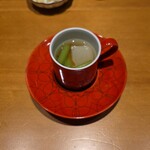 鮨 こしかわ - すっぽんのスープ