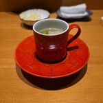 鮨 こしかわ - すっぽんのスープ