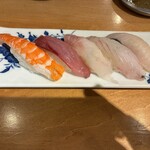 酒場 フジコ - お任せ5貫握り