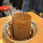 酒場 フジコ - あら煮大根