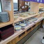 名玄 - うどん、そばのサイズを選びます。