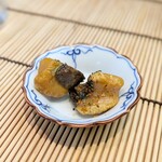 すし匠 - つぶ貝の肝焼き