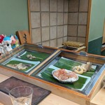 すし匠 - 氷冷式冷蔵庫