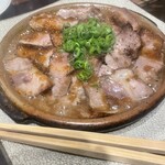 玉椿 - イベリコ豚陶板焼き　これすごい！