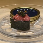 ぎをん鮨尚充 - キャビアと
