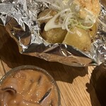 ご当地酒場 北海道八雲町 - じゃがバター塩辛