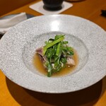 鮨 こしかわ - ブリのしゃぶしゃぶ