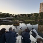 茶寮 汐入 - 皆さんと日が暮れるのを待ちました♪