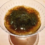 鮨 唐島 - もずく酢