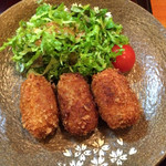 磯の香 - 和牛コロッケ定食 500円