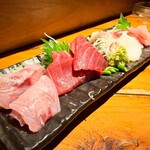 肴や - 料理写真:刺身盛り合わせ