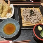 清修庵 - 料理写真:天ざる蕎麦