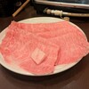 松木家 - 上すきやきのお肉 ... 脂が乗ってます