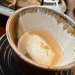 美会 - 帆立の真薯です。タイハーブのスープとの相性も抜群