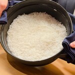 美会 - 炊き立てのジャスミンライス。この香りが好き