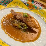 美会 - 今夜のメイン、フカヒレのオプ・ウンセン！