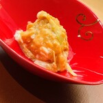 美会 - トロトロ卵のお好み焼きです