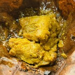 美会 - 黒さつま鶏の朴葉焼きです