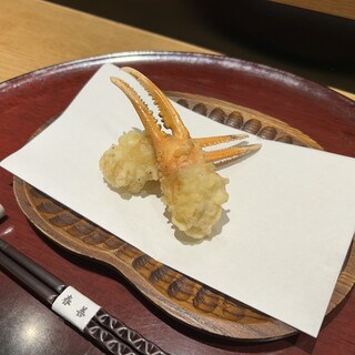 カニ爪の天ぷら