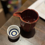 ホルモン焼肉 ちばず七輪 - （「マスターが隠してる日本酒たち」）マスター出身県の太平山の今人（イマジン）。今日はこれ一本だけみたい。