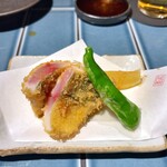 数寄や とっととやれや - レアアジフライ・ハーフ（825円）