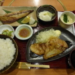 暖や - 焼き魚と生姜焼き御前