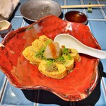 数寄や とっととやれや - 出汁巻・カニミソ入り（1500円）