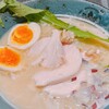 麺屋いち山 - 新鶏白湯　味玉付き