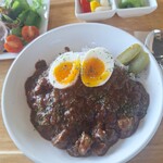 カフェ チーノ - ポークカレーセット（ポークカレー）