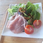 カフェ チーノ - ポークカレーセット（サラダ）