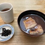 甘味おかめ - 御前しるこ（こしあん）