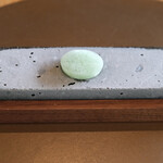 メゾン ケイ - ランチコース 16488円 の青梅のグラニテ