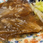 銀座嘉禅 - ふかひれの繊維の一本一本が太い