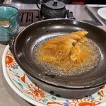 銀座嘉禅 - フカヒレ:土鍋で炊き上がり
