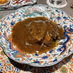 銀座嘉禅 - 極上ふかひれの煮込み特製トリュフソース掛け◎