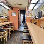 麺屋ガテンの乱 - 店内♪