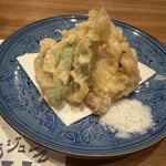 ガジュマル - タコの天ぷら