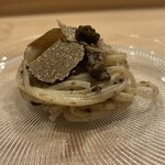 鮨 赫 sushi aka Tokyo - 和麺トリュフ・キャビア