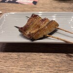 小川の魚 - ひと口かば焼き　¥490