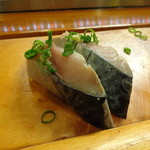 鮨処 道楽 - シメ鯖  　2014 Nov 29