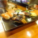 鮨処 道楽 - 鰻、赤貝、タコ    2014 Jun 28