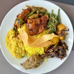 ギャミラサ - 料理写真:ライス＆カリー