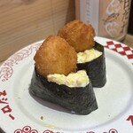 スシロー - うずらフライ軍艦