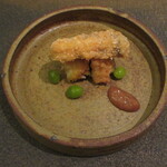 日本料理 TOBIUME - 骨切り　御欠