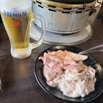 岩見沢精肉卸直営 牛乃家 - 最初に出されたお肉